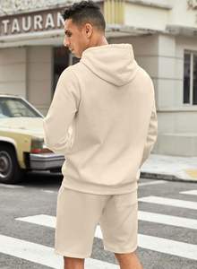 กางเกงขาสั้นผู้ชายแบบกําหนดเองชุดขาสั้นต่ําขั้นต่ําคุณภาพดีที่สุดราคาถูกแฟชั่น U Nisex การฝึกอบรมสวมชุดวอร์มราคาขายส่งผลิตใน PK - Product Image 2