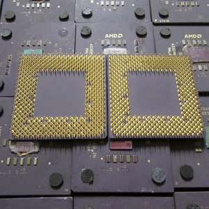 Déchets de cuivre pour CPU en céramique dorée, comprenant des déchets de RAM, des déchets de CPU, des fils compatibles Athlon 64 X2 AMD - Product Image 1