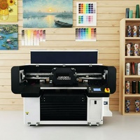Imprimante UV à plat Jucolor 6042 de qualité industrielle, machine d'impression haute vitesse Ricoh G6 pour la signalisation, la personnalisation de cadeaux en métal