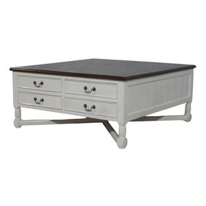 Mesa de Centro de Madera de Teca de Indonesia, Mesa de Té Minimalista con Almacenamiento, Tapa Elevadora, Mesa de Centro con Baúl para Muebles de Sala de Estar Moderna - Product Image 2