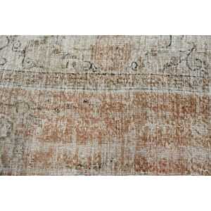Turkish <b>Runner</b> <b>Rug</b> 2x6,6 ft (62x201 cm), Brown Patchwork Vintage <b>Rug</b> - Product Image 5