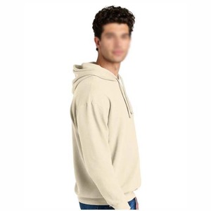 Fabricant OEM Nouveaux sweats à capuche en coton surdimensionnés pour hommes pulls molletonnés couleur unie logo personnalisé sweats à capuche pour hommes - Product Image 2