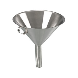 Embudo de Acero Inoxidable Modelo 9604-0006 para Líquidos y Polvos, Diseño Robusto para un Fácil Manejo - Burkle GmbH Alemania - Product Image 1