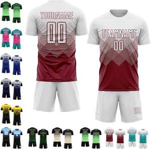 Nouvel uniforme de football personnalisable pour hommes adultes et enfants ensemble de maillots de football pour l'entraînement vêtements de football de qualité - Product Image 3