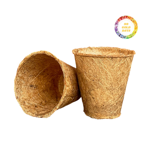 Pot de coco écologique fabriqué à la main à partir de noix de coco pour la culture - Product Image 2