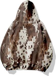 Sudadera con Capucha Unisex de Algodón 100% Sólido, Estilo Vintage, con Cremallera, Bordada, Corte Regular, Manga Larga y Bolsillo Canguro - ¡Venta Caliente! - Product Image 2