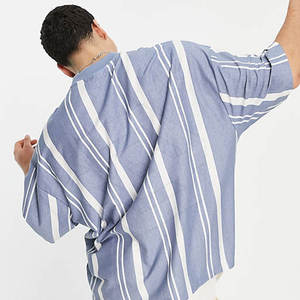 Camiseta de hombro caído para hombre de alta calidad diseño transpirable personalizable a la venta - Product Image 3