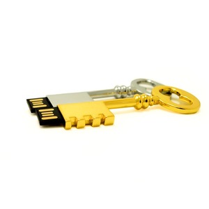 Quality <strong>Vintage</strong> Key-Shaped USB <strong>Flash</strong> Drive | Retro Metal Design | Durable Custom Logo Memory Stick - Product Image 1