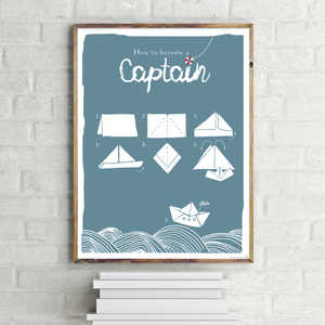 Comment devenir capitaine - Impression artistique - Product Image 4