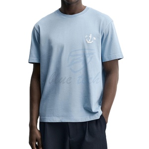 Camiseta Oversize Personalizada al por Mayor, de Algodón 100% de Alto Gramaje, Estilo Urbano Holgado para Hombre. - Product Image 1