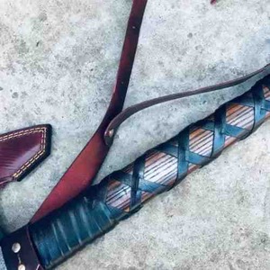 SCL-Hache Viking de haute qualité Nouveau design Hachette extérieure en acier au carbone personnalisée avec longue poignée Vente - Product Image 6