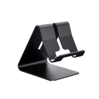 CNC coulée coupe processus de pliage service logo aluminium emplacement réglable Portable aluminium OEM alliage support de téléphone portable