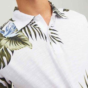 Venta al por mayor de camisetas de Polo para hombre de primera calidad Atlético Polo para los hombres que absorbe la humedad Spandex poliéster transpirable de secado rápido - Product Image 2