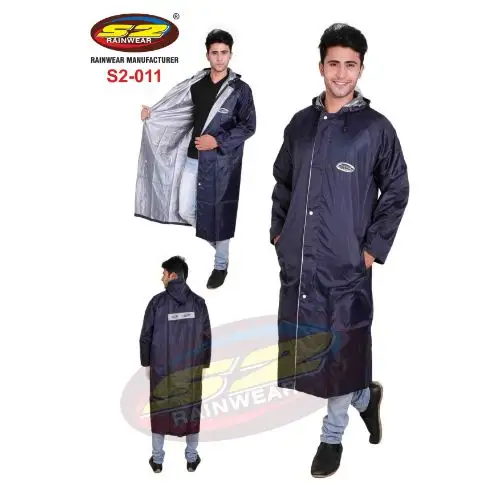 Environmental Friendly High Quality Raincoat Poncho Customized Logo Reusable Waterproof Raincoat for Men