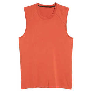 Camiseta sin mangas transpirable de secado rápido para hombre, ropa de entrenamiento sin mangas de punto informal de bajo precio al por mayor - Product Image 6
