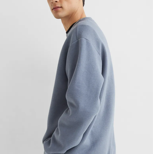 Hot Design OEM Custom Made Men's 100% Cotton Solid Winter Sweatshirts con manga larga con capucha Regular Fit Transpirable para adultos - Product Image 3