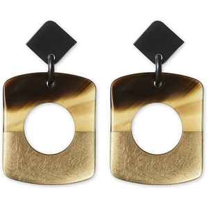 Boucles d'oreilles clous pour femmes Javed Handicrafts, design unique, style vintage, nouvelle forme, corne de buffle, couleur et taille personnalisées, tendance - Product Image 4