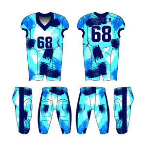 Uniformes de Fútbol Americano Personalizados, Diseños Personalizados, Impresión Sublimada, Secado Rápido, Transpirable, Ropa de Fútbol Americano con Bandera - Product Image 1