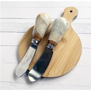 มีดตัดเนยชีสฮอร์นอินเดียสำหรับใช้บนโต๊ะอาหารอุปกรณ์ทำมือคุณภาพสูงจากผู้ส่งออกอินเดีย - Product Image 2