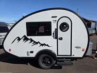 Caravane compacte à bas prix, mini-camping-car, suspension indépendante, moderne, légère, maison mobile pour 1-2 personnes