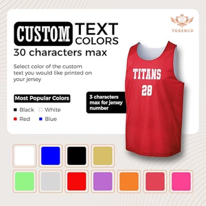 Maillot en maille de basket-ball personnalisé en gros Tailles pour adultes Nom du joueur personnalisé Nom de l'équipe Maillot Numéro Maillot réversible Débardeur - Product Image 5