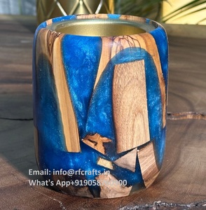 Bakhoor <b>Burner</b> with Resin & <b>Wood</b> Design <b>for</b> Aromatic Fragrance - Product Image 2