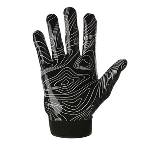 Gants de gardien de but gants de football de football en nylon à tricoter en latex de protection professionnelle à vendre avec impression de conception personnalisée - Product Image 2