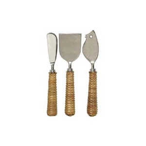 Juego de Cubiertos de Acero Inoxidable Duradero, Fácil de Limpiar y Sostenible, con Mango de Madera, Diseño Moderno de Primera Calidad, Acabado Espejo - Product Image 2