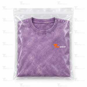 T-shirt homme oversize délavé à l'acide, violet, manches courtes, style streetwear, avec logo sur le devant. - Product Image 6
