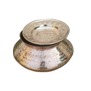 Olla de Cocina de Diseño Único con Acabado Personalizado, Forma Redondeada para Servir Alimentos, Olla de Cobre para Restaurante, Hotel, Uso en Catering - Product Image 4