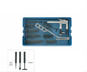 Juego de Retractores para Microdiscectomía Lumbar, Profundidad de Cuchilla Ajustable de 20 mm a 70 mm, Brazos Articulados, Liberación Rápida con Trinquete - Product Image 4