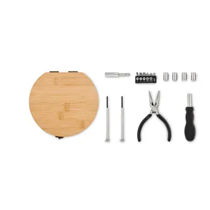 Set di Utensili in Bambù BARTLETT da 15 Pezzi, Idee Regalo Sostenibili e Personali - Product Image 4