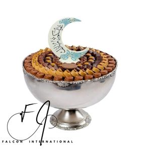 Bol à chocolat martelé en métal avec plateau bol à chocolat arabe fini or bol à chocolat sûr haute qualité nouvelle collection bol à chocolat - Product Image 3