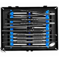 Kit de micro-chirurgie parodontale vétérinaire, instruments dentaires en acier inoxydable réutilisables