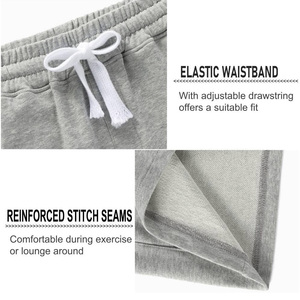 Summer Fit Men Sweat Shorts Tela de algodón con cordón y opciones de personalización del logotipo - Product Image 2