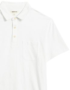 T-shirt polo en coton respirant pour hommes Logo OEM coupe ajustée séchage rapide confortable à manches courtes décontracté Golf Style vêtements d'été - Product Image 5