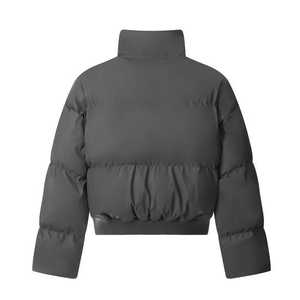Vente en gros Manteau matelassé d'hiver Vêtements Streetwear d'hiver unisexe personnalisés Veste en duvet coupe-vent à la mode - Product Image 2