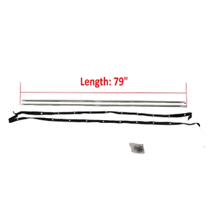 W108 W109 POUR MERCEDES-BENZ ROCKER PANNEAU SIDE MOLDING SET 65-72 MB08005B TAIWAN AUTO CORPS REPLACEMEWNT VINTAGE PIÈCES DE VOITURE - Product Image 1