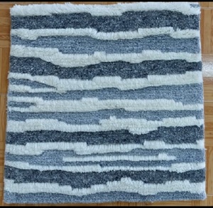 Ma-rốc Fluffy len cao đống Vòng đống Tay Thắt Nút Thảm khu vực Thảm phẳng dệt Jacquard Máy làm in thiết kế Ấn Độ - Product Image 2