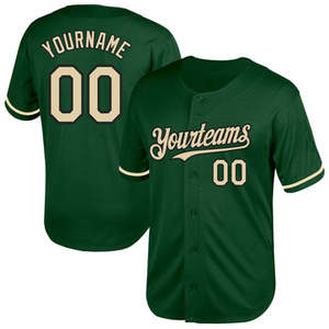 Camisetas de béisbol con impresión personalizada de alta calidad con botones al por mayor, camiseta de béisbol con ropa de equipo a bajo precio - Product Image 3