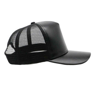 Poliéster verde colorido 5 paneles malla curva deporte sombrero personalizado bordado Logo gorra de camionero 2026 - Product Image 4