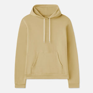 เสื้อสเวตเตอร์ลำลองเปิดไหล่ของผู้ชายเสื้อฮู้ดแบบสวมหัวผ้าคอตตอน100% โอเวอร์ไซส์แบบกำหนดเอง - Product Image 2