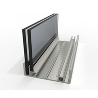 Porte-affiches en métal avec cadre en aluminium résistant aux intempéries personnalisable OEM avec caractéristiques de résistance aux intempéries