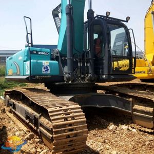 Excavatrice KOBELCO SK380D d'occasion, temps de travail élevé, vente chaude, prix réduit, poids opérationnel de 7 tonnes, moteur Volvo, boîte de vitesses, PLC - Product Image 3
