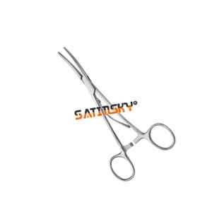 Pinzas Curvas para Aplicación de Clips McKENZIE de 15 cm, Instrumentos Dentales Manuales, Certificación CE, Calidad Premium, Proveedor Directo de Fábrica - Product Image 1