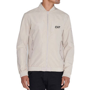 Meilleures ventes Prix de gros Bomber Jackets Solid Color Light Weight Bomber Jacket pour les hommes en vente en ligne - Product Image 4