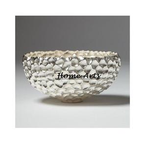 Bol de service en fer poli de qualité supérieure pour dattes et chocolats, design tendance couleur argent, idéal pour les mariages, produit phare - Product Image 6