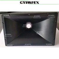Haut-parleur à cornet en plastique de qualité garantie, fabriqué en Chine, 356*230*150mm, guide d'ondes professionnel pour système de sonorisation en ligne