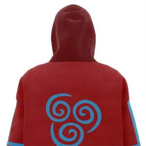 Sweat à capuche en polaire Sherpa imprimé personnalisé-Sweat à capuche ultra doux et chaud avec des motifs personnalisés pour l'hiver - Product Image 6