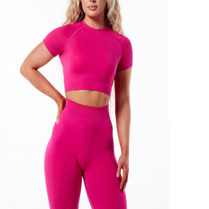 Nueva llegada conjuntos de yoga Fitness Mujer gimnasio conjuntos de fitness ropa de yoga mujer conjunto de yoga - Product Image 1